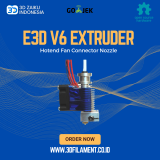 Reprap 3D Printer E3D V6 Extruder Paket Hotend Fan Connector Nozzle